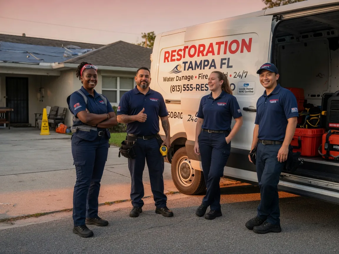 Water Damage Restoration company in Water View, VA